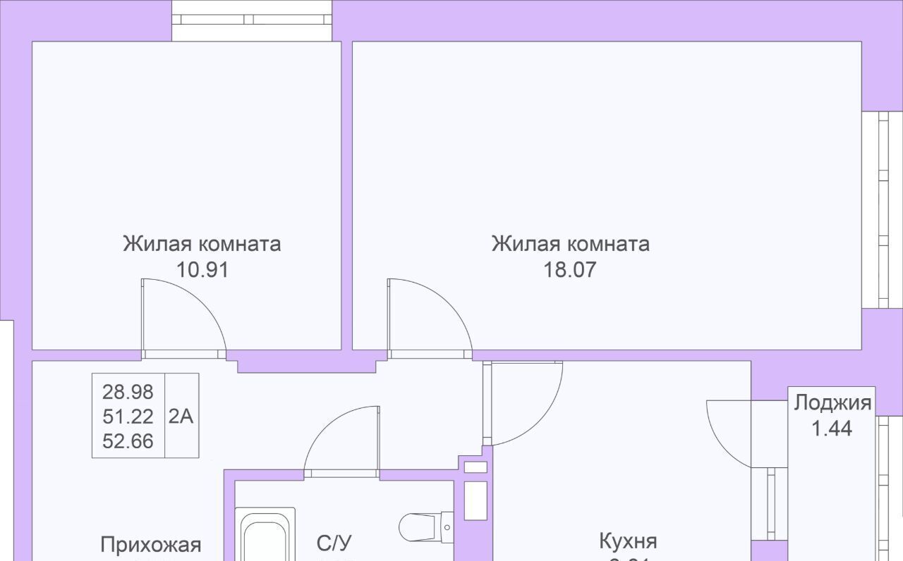 квартира г Казань метро Горки Светлая Долина жилой комплекс фото 4