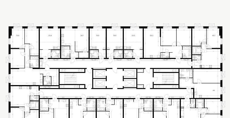 квартира г Одинцово ЖК Одинцово-1 26/2 Внуково, 1. фото 2