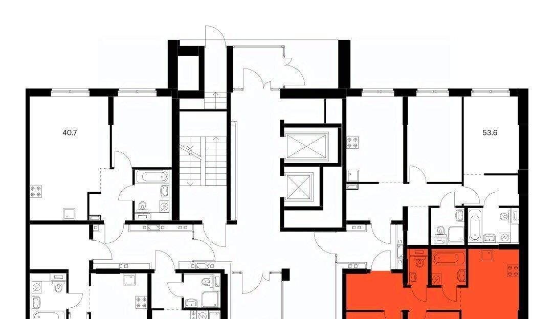 квартира г Москва п Филимонковское д Середнево ЖК Середневский Лес 3/2 Филатов Луг фото 2