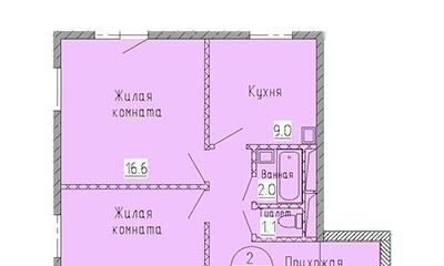 квартира г Улан-Удэ р-н Октябрьский ул Жердева 42б корп. 2 фото 22