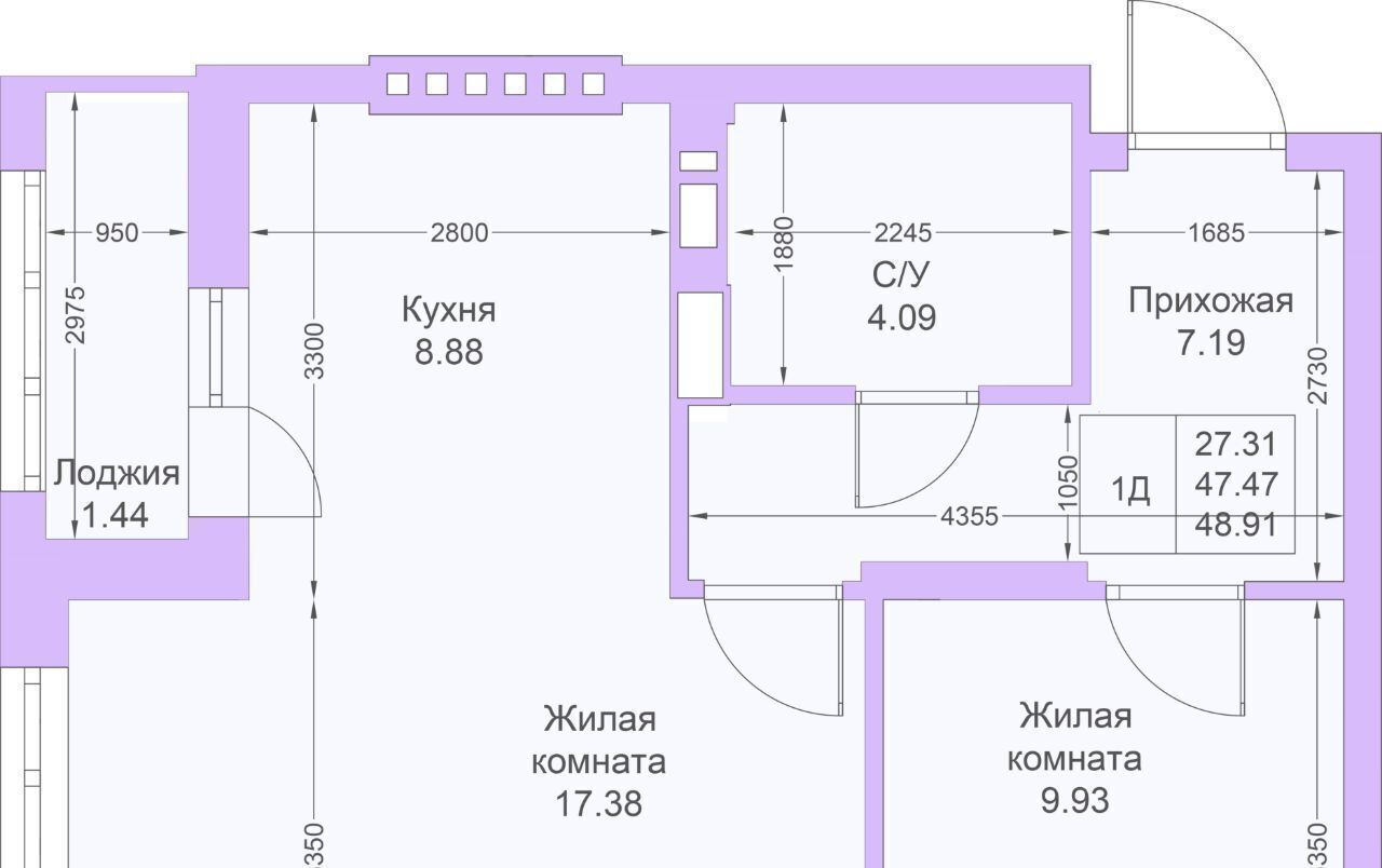 квартира г Казань метро Горки Светлая Долина жилой комплекс фото 4
