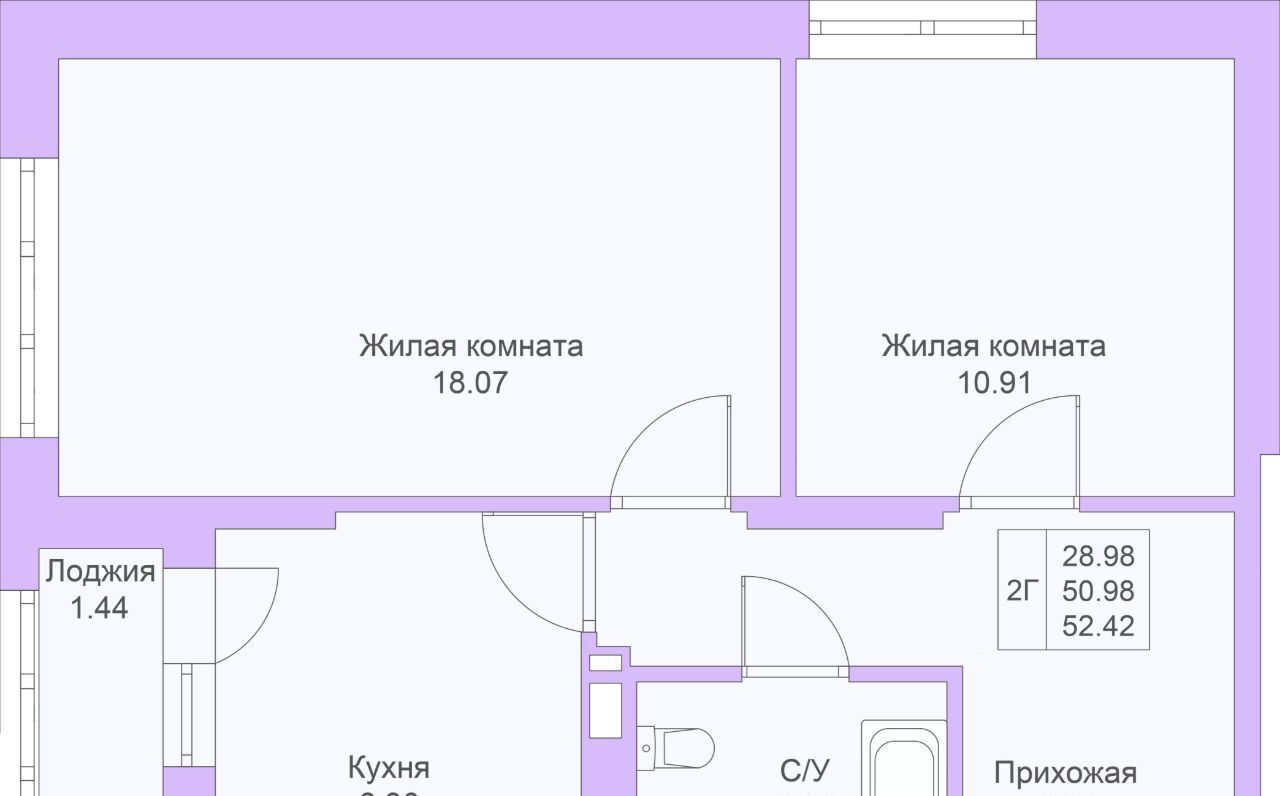 квартира г Казань метро Горки Светлая Долина жилой комплекс фото 5