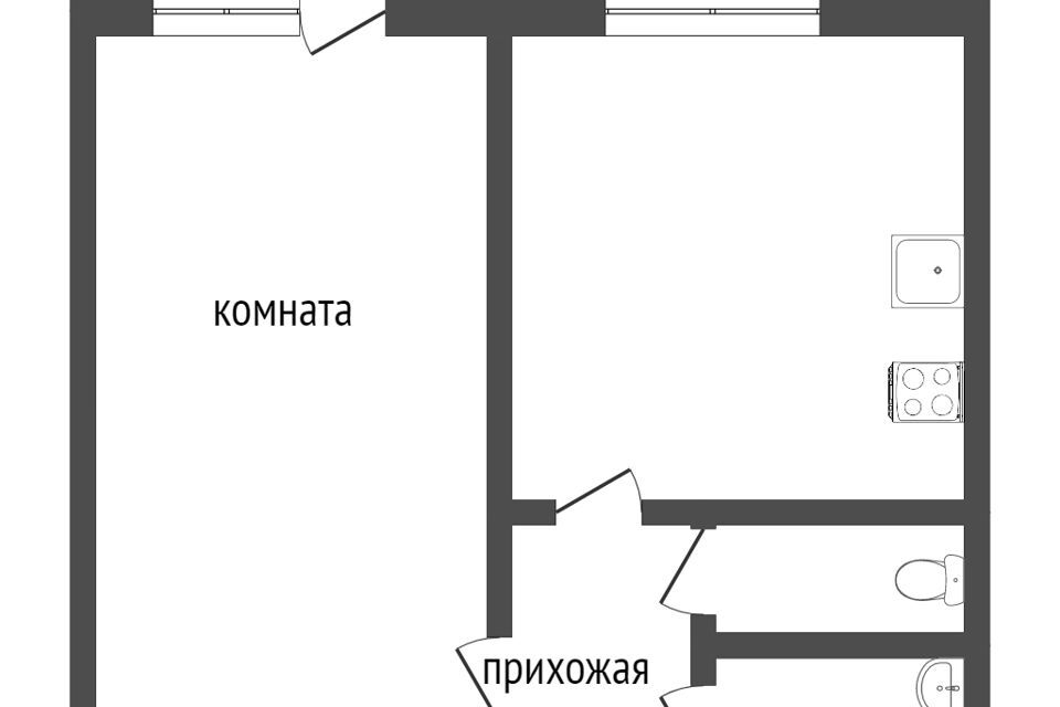 квартира г Мегион ул Строителей 3/3 городской округ Мегион фото 10