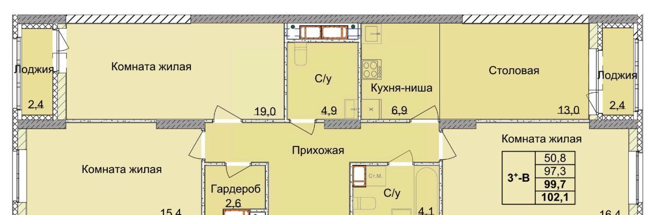 квартира г Нижний Новгород Горьковская ул 1-я Оранжерейная 24а фото 1