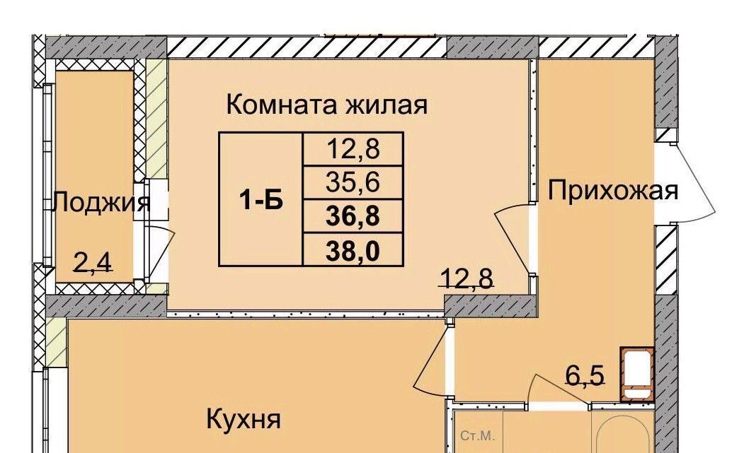 квартира г Нижний Новгород Горьковская ул 1-я Оранжерейная 24а фото 1