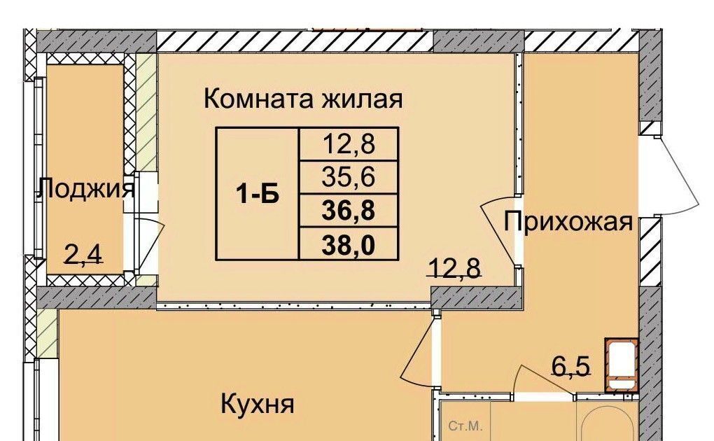 квартира г Нижний Новгород Горьковская ул 1-я Оранжерейная 24а фото 1