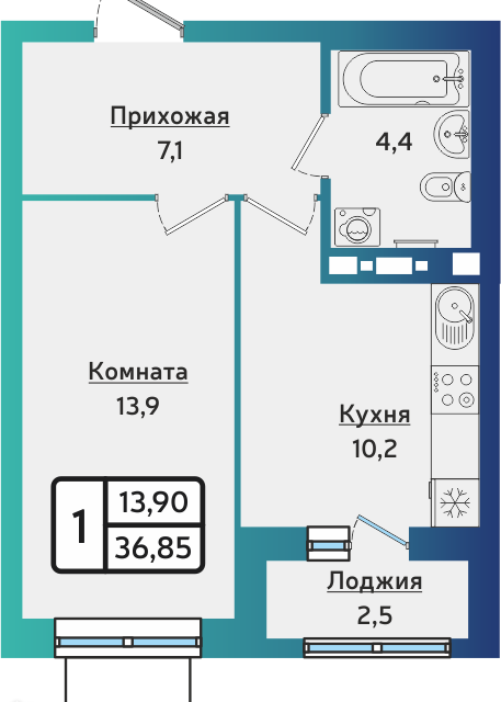 квартира г Ижевск ул Союзная 6гк/1 городской округ Ижевск фото 1