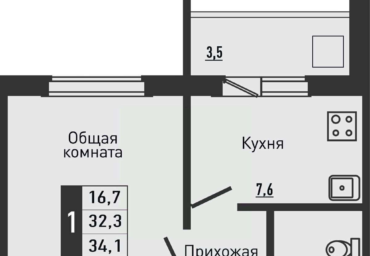 квартира р-н Орловский д Жилина ул Садовая 2к/1 фото 1