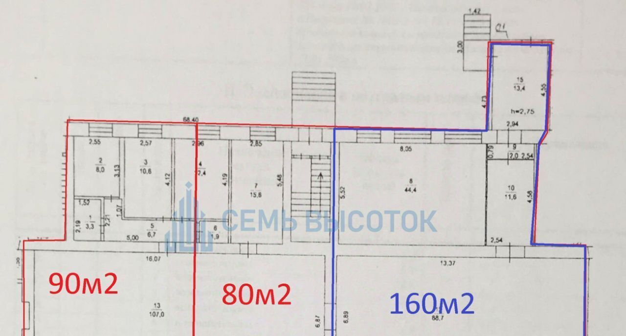 свободного назначения г Подольск микрорайон Центральный пр-кт Революционный 31/30 фото 2