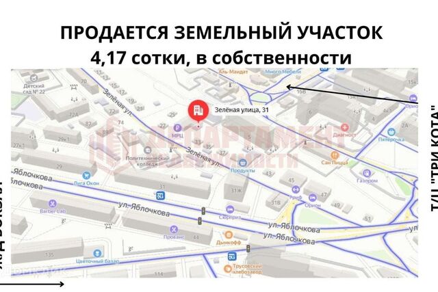 земля городской округ Астрахань, Зелёная улица фото