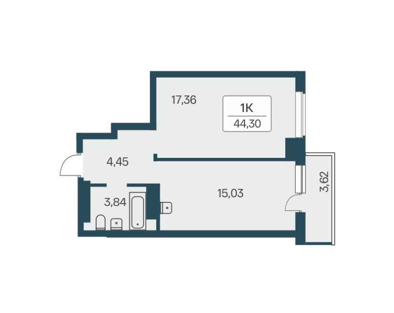 квартира г Новосибирск ул Зорге 229/3 городской округ Новосибирск фото 8