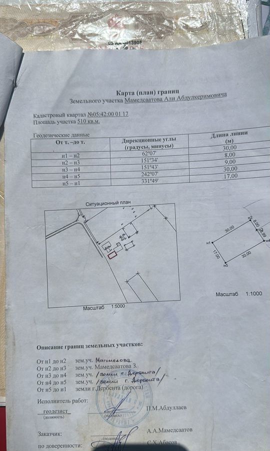 земля г Дербент ул Рыбникова 3 Дербентский р-н фото 1