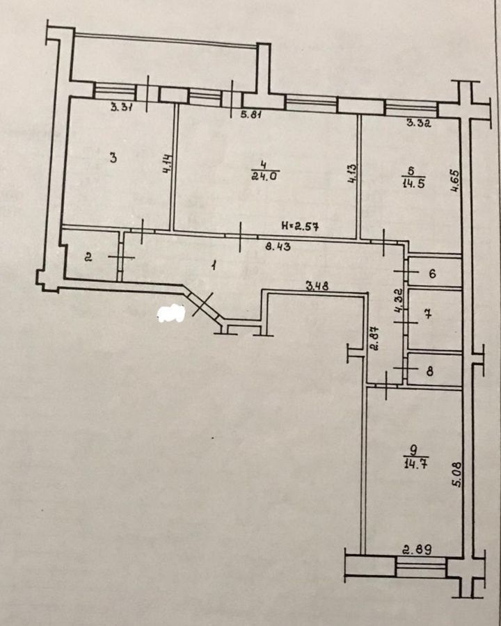 квартира г Волгоград р-н Тракторозаводский ул им. Клименко 7 фото 18