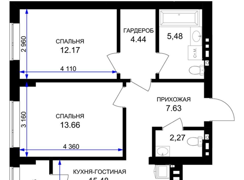 квартира р-н Гурьевский г Гурьевск ЖК «Включи» фото 1