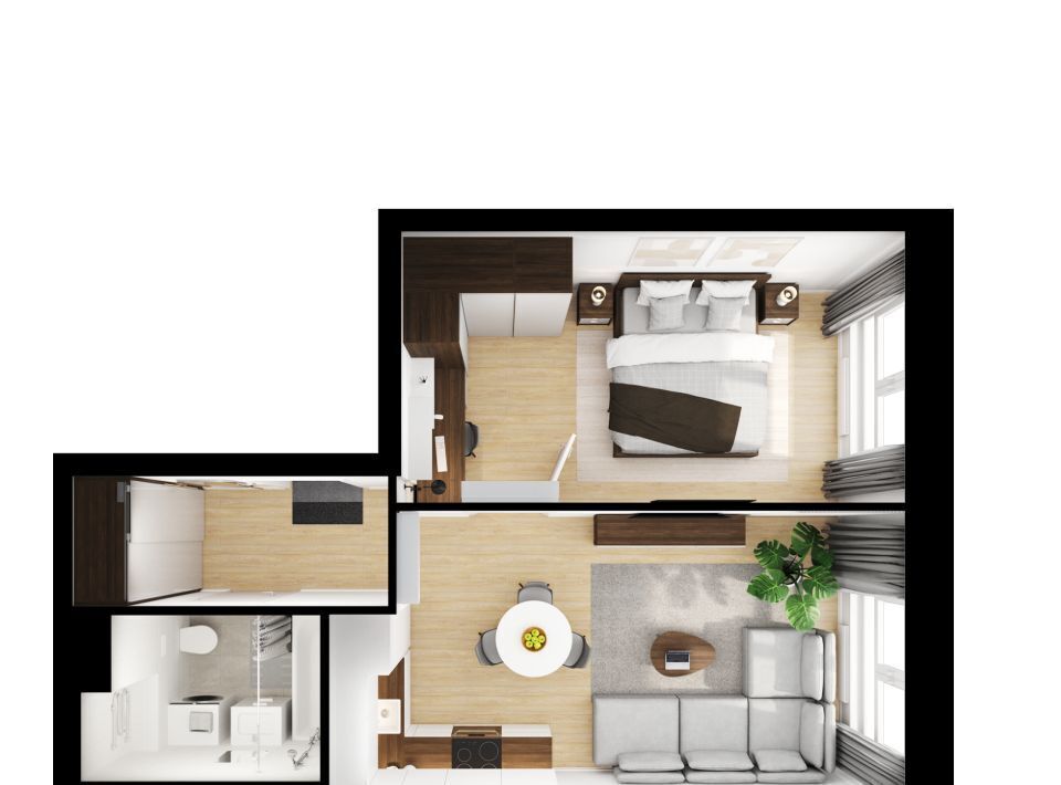 квартира г Москва метро Бутырская ЖК Руставели 14 к 2. 7 фото 3