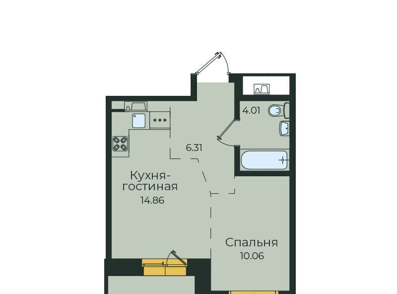 квартира г Иркутск р-н Октябрьский ул Пискунова 132 фото 1