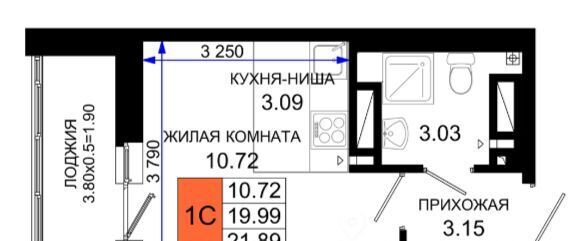 квартира г Ростов-на-Дону р-н Октябрьский пер Нефтекачка ЖК «Октябрь Парк» фото 1