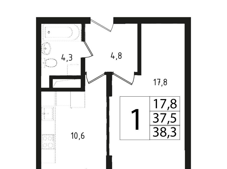 квартира городской округ Одинцовский г Звенигород мкр 3 13 Крёкшино фото 1