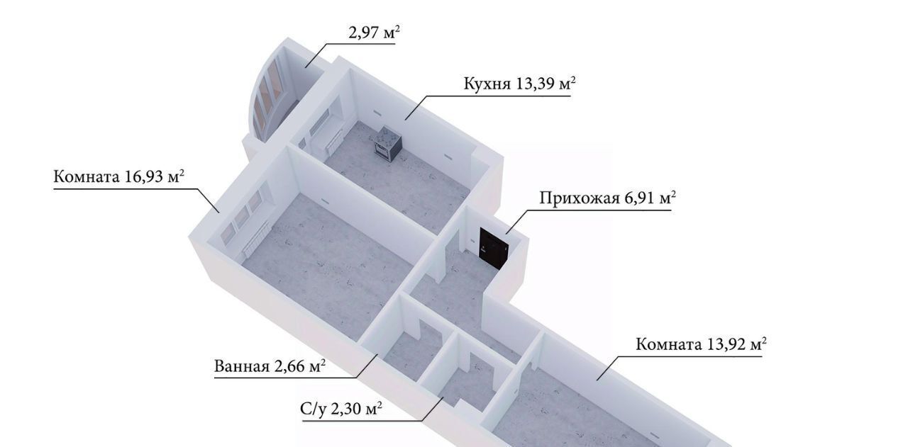 квартира городской округ Павловский Посад Электрогорск фото 11