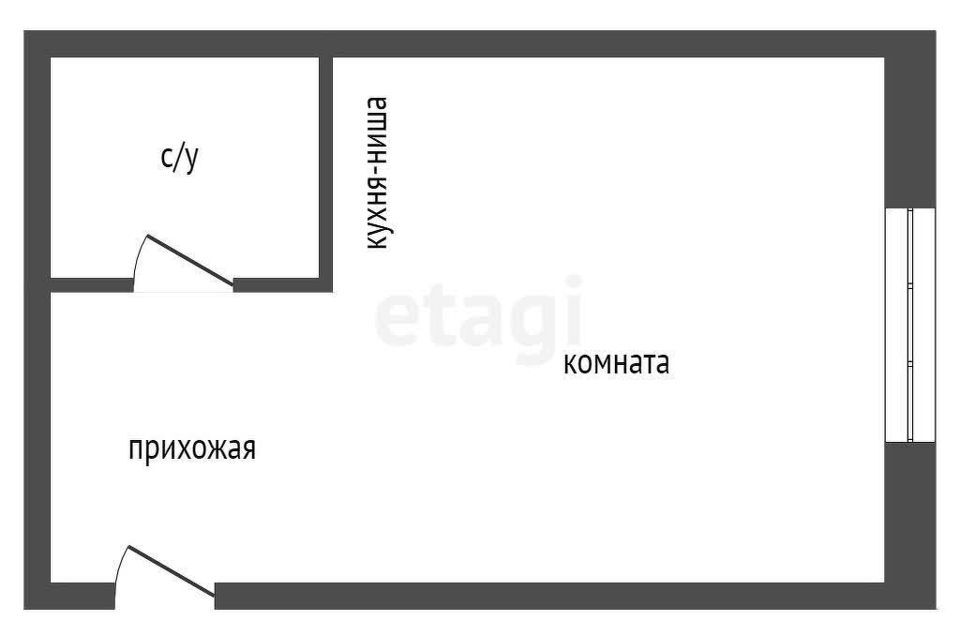 квартира г Красноярск ул 26 Бакинских Комиссаров 40а городской округ Красноярск фото 10