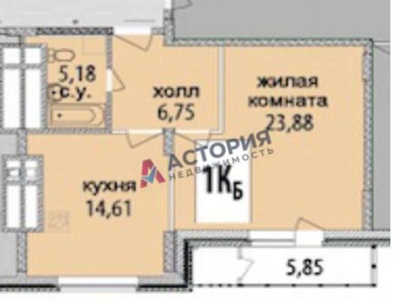 квартира г Тула р-н Советский ул Свободы 56а фото 5