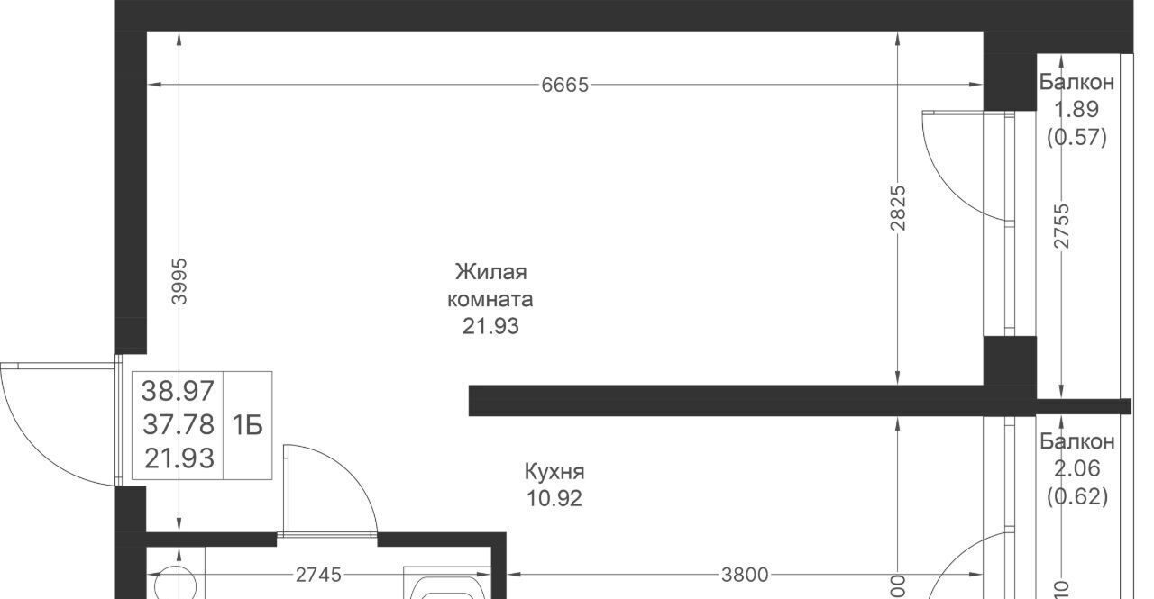 квартира г Казань метро Горки ЖК «Мой ритм» фото 2