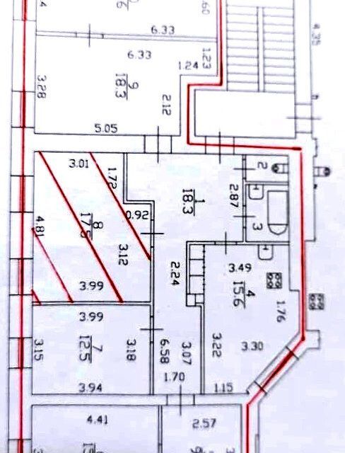 комната г Санкт-Петербург пр-кт Невский 88б Центральный район фото 9