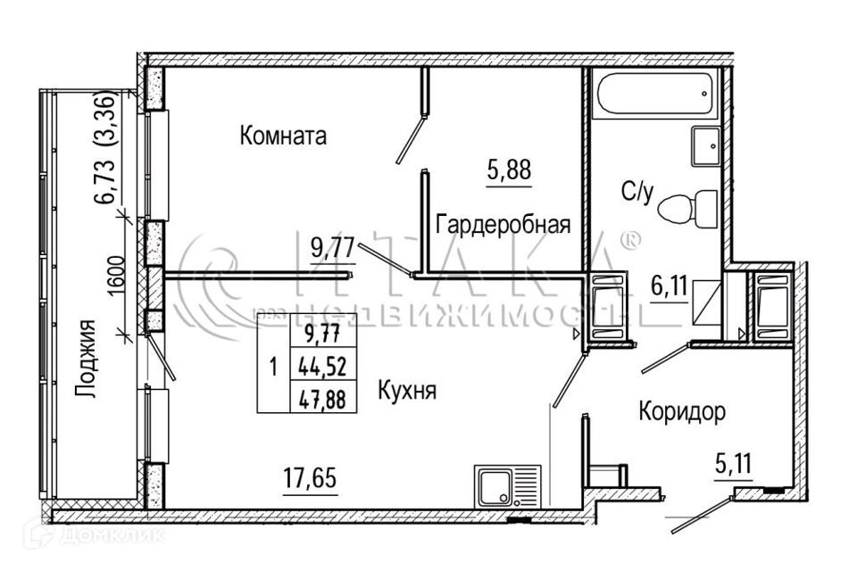 квартира г Санкт-Петербург ш Суздальское 20к/4 Приморский район фото 10