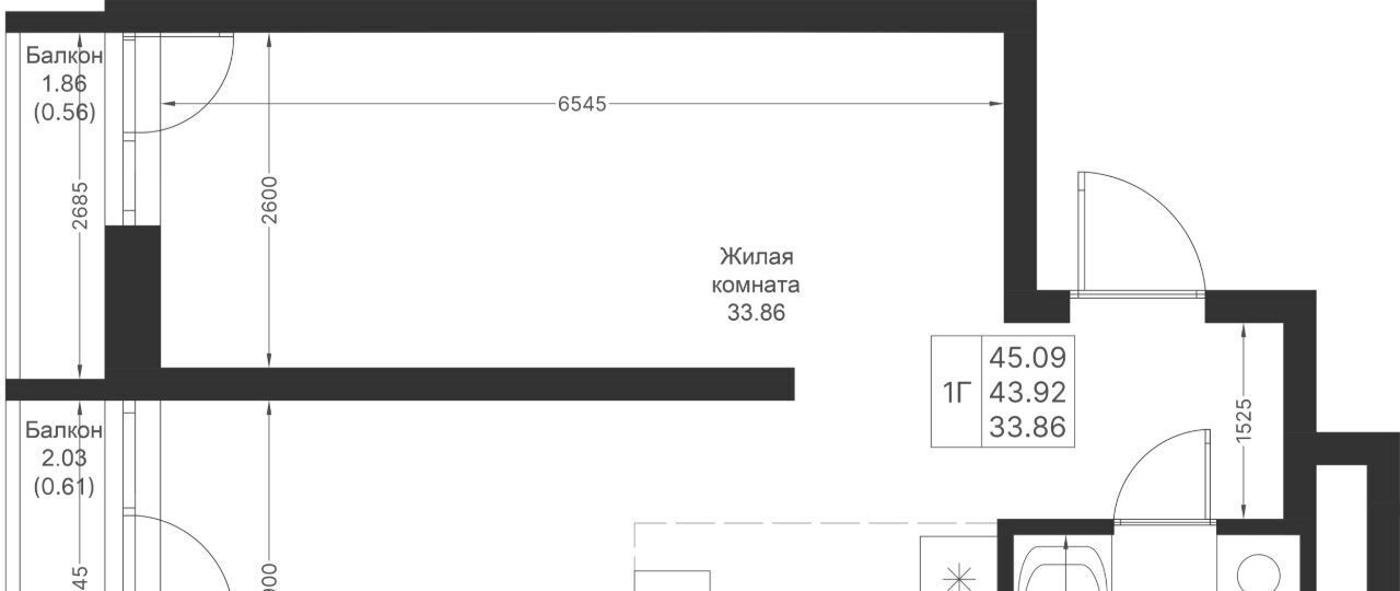 квартира г Казань метро Горки ЖК «Мой ритм» фото 2