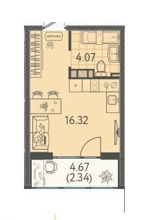 квартира р-н Прикубанский дом 3 фото