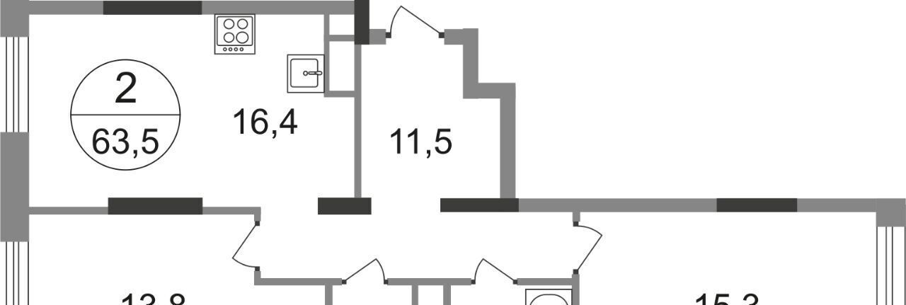 квартира г Москва п Внуковское метро Говорово Переделкино Ближнее мкр, 17-й кв-л, к 1 фото 1