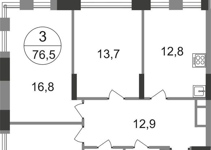 квартира г Москва п Внуковское метро Говорово Переделкино Ближнее мкр, 17-й кв-л, к 1 фото 1