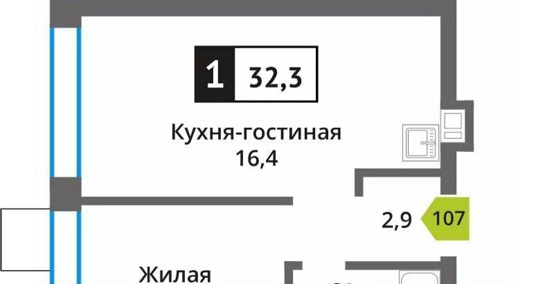 квартира г Красногорск мкр Опалиха Никольский Квартал Отрада жилой комплекс, Аникеевка фото 1