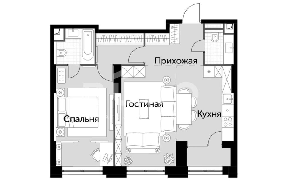 квартира г Москва наб Шелепихинская 40к/2 Северо-Западный административный округ фото 8