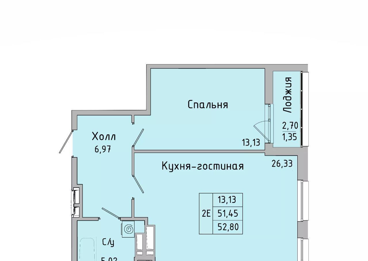 квартира г Батайск ул Ушинского 27ак/3 фото 4