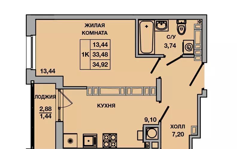 квартира г Батайск ул Ушинского 29к/3 фото 20