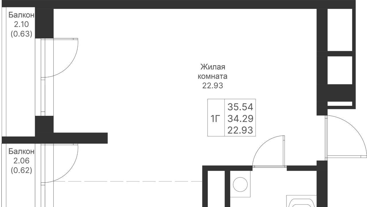 квартира г Казань метро Горки ЖК «Мой ритм» фото 3