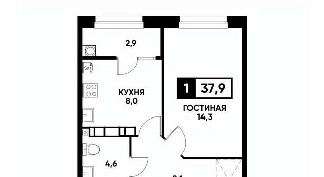 р-н Промышленный ул Андрея Голуба 12к/1 фото