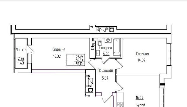 квартира р-н Ленинградский фото