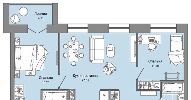 р-н Заволжский Новый Город ЖК Центрополис 5 Центральный кв-л фото