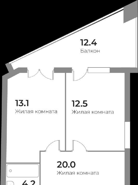 квартира р-н Зеленоградский г Зеленоградск фото 2