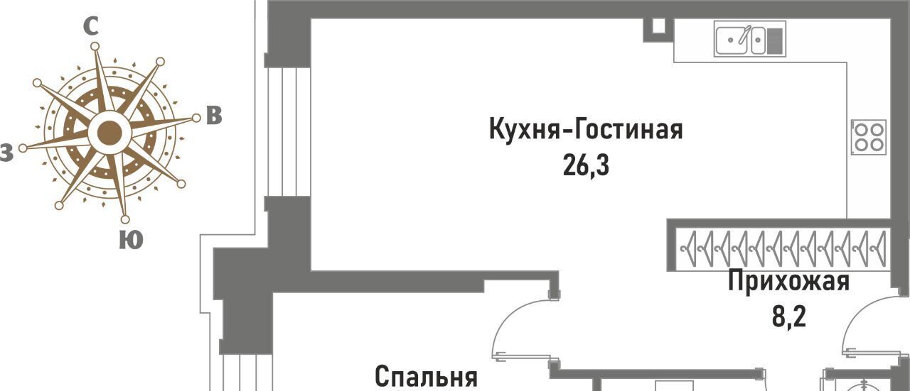 квартира г Москва метро Сокольники ул Матросская Тишина 12 фото 1