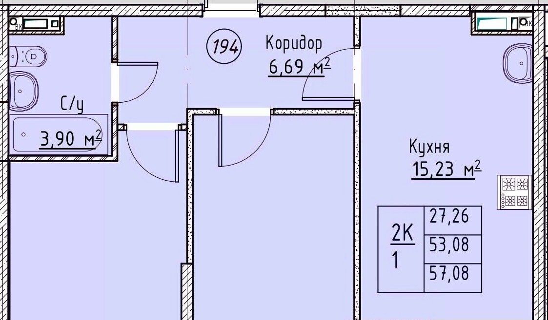 квартира г Ставрополь р-н Ленинский № 10 мкр фото 1