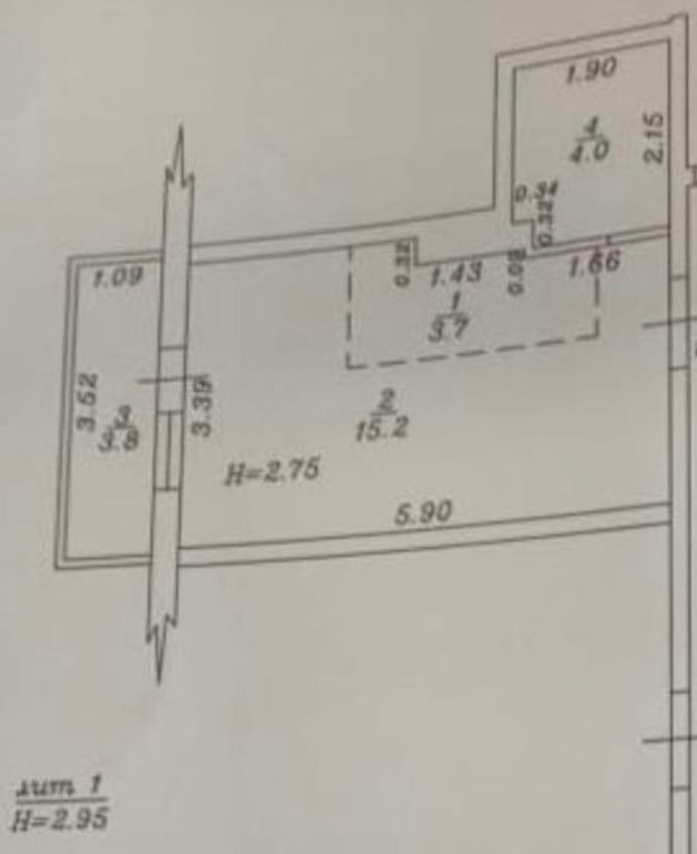 квартира р-н Анапский г Анапа ул Лермонтова 116к/1 муниципальное образование Анапа фото 17