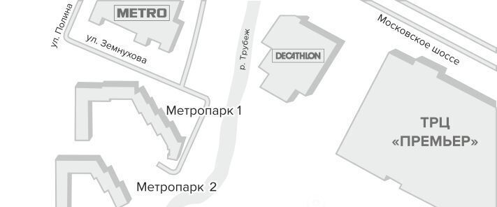 квартира г Рязань р-н Московский ЖК «Метропарк» Метропарк тер. фото 10