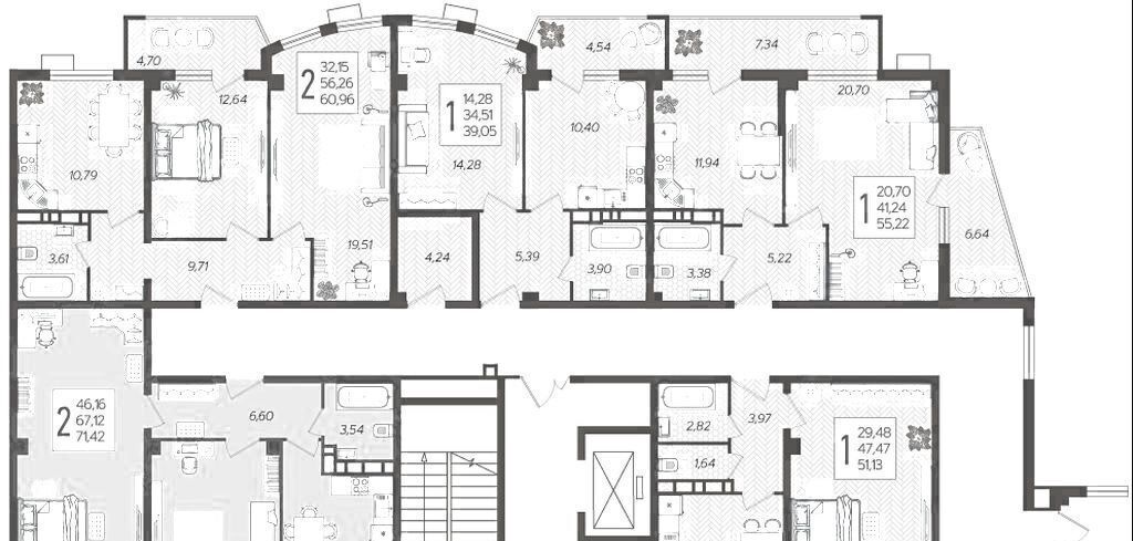 квартира г Краснодар р-н Карасунский ул Уральская 100/8 фото 2