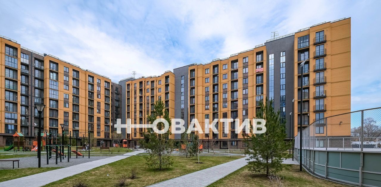 квартира г Новосибирск Заельцовская ул Василия Клевцова 1 фото 2