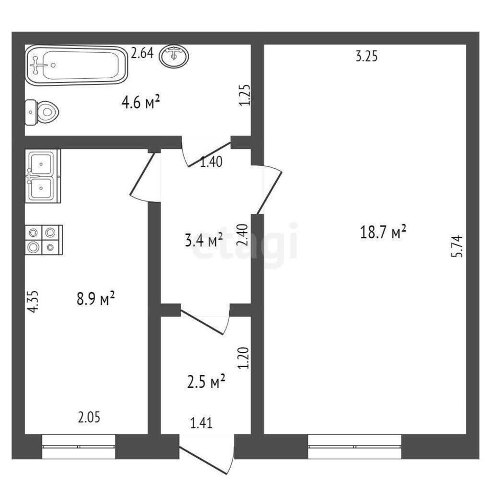 квартира г Якутск ул Можайского 60/15 фото 18