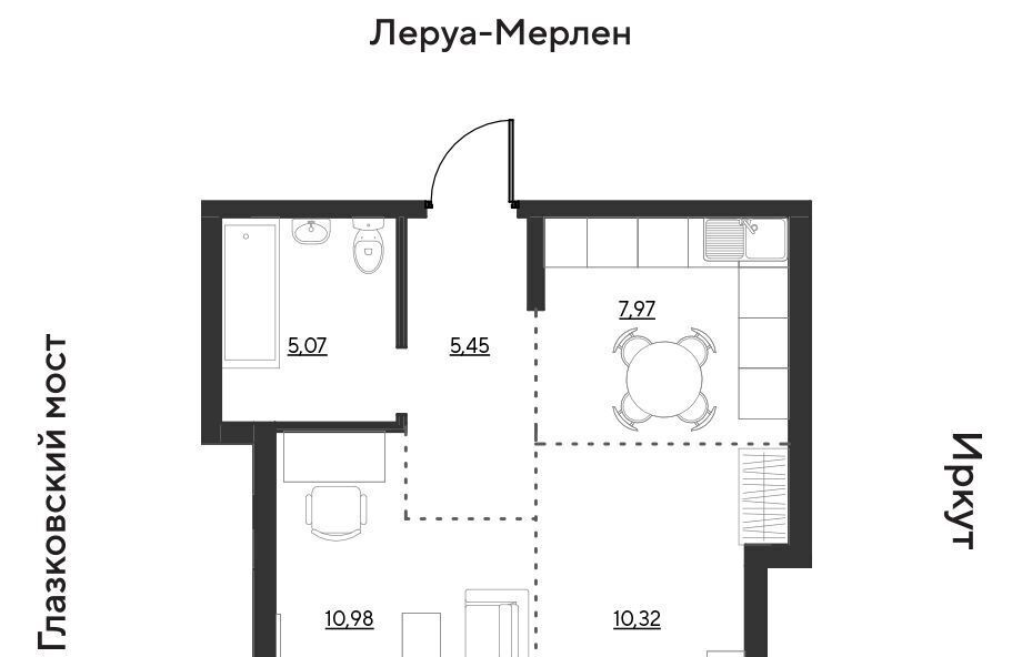 квартира г Иркутск р-н Свердловский ул Набережная Иркута 25 Затон кв-л фото 1