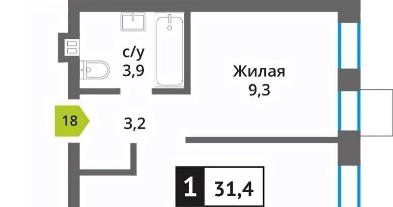 квартира г Красногорск мкр Опалиха Никольский Квартал Отрада жилой комплекс, Аникеевка фото 1